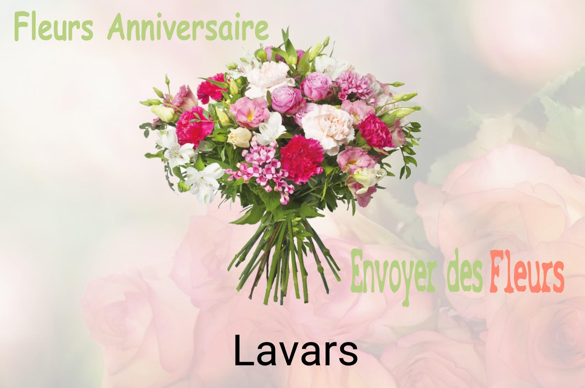Bouquet de fleurs d’anniversaire livré à Lavars