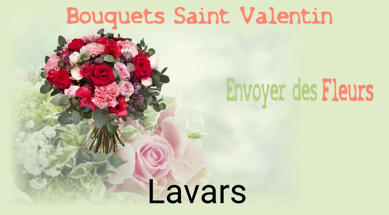 Roses de Saint-Valentin livrées à Lavars